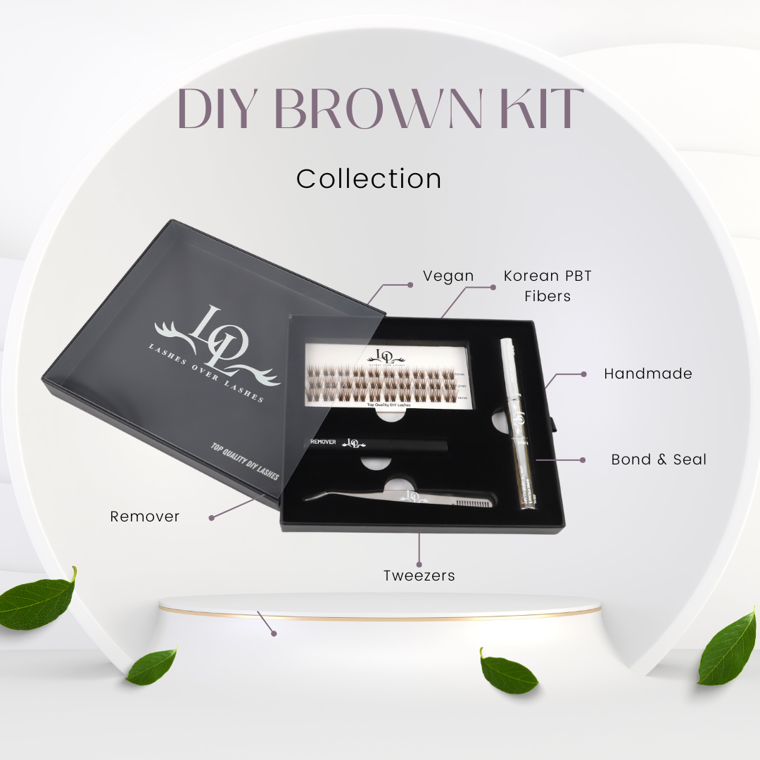 DIY Brown Lash Kit